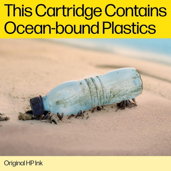 HP X4D37AE 302 정품 잉크 카트리지, 검정 및 3색, 2개 팩