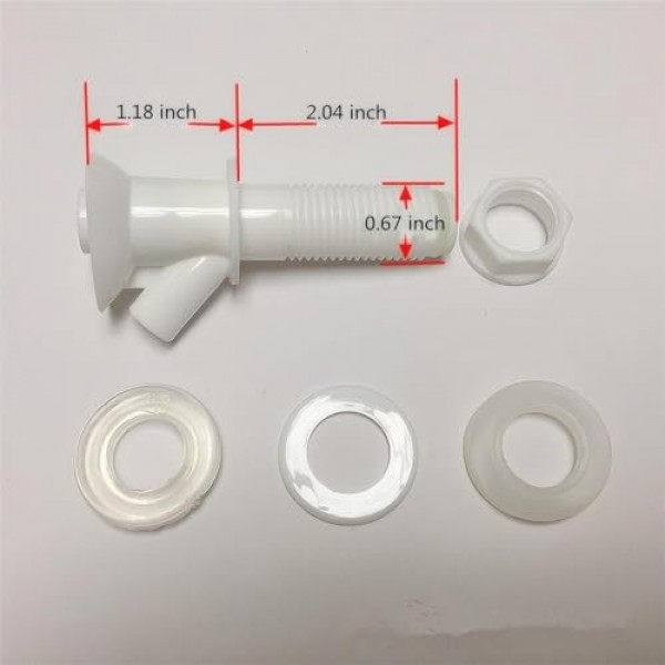 Mountain Spigot 교체 키트로 워터 쿨러를 업그레이드하세요 - Rubbermaid 및 Gott 쿨러에 적합, 푸시 버튼 스타일