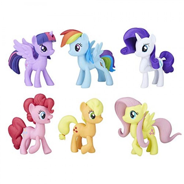 My Little Pony Toys Meet The Mane 6 Ponies Collection(아마존 독점) 불만 없는 포장