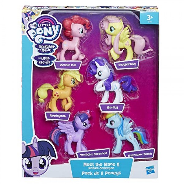My Little Pony Toys Meet The Mane 6 Ponies Collection(아마존 독점) 불만 없는 포장