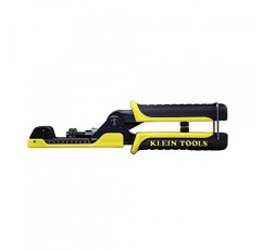 Klein Tools VDV211-100 크림퍼, F, BNC 및 RCA 커넥터용 확장 리치 동축 압축 커넥터