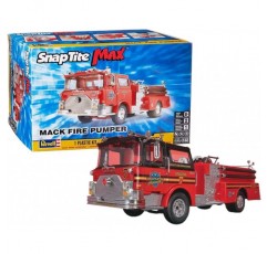 Revell 11225 Max Mack Fire Pumper, 플러그인 키트, 상세 모델 키트, 트럭 키트 1:32, 멀티컬러