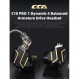 Zsmzzd CCA C10 Pro 인이어 모니터, HiFi 1DD 4BA 하이브리드 5 드라이버 인이어 이어폰, 알루미늄 합금 쉘 + 0.75mm CPin 금도금 분리형 케이블이 있는 수지 캐비티 유선 이어버드(