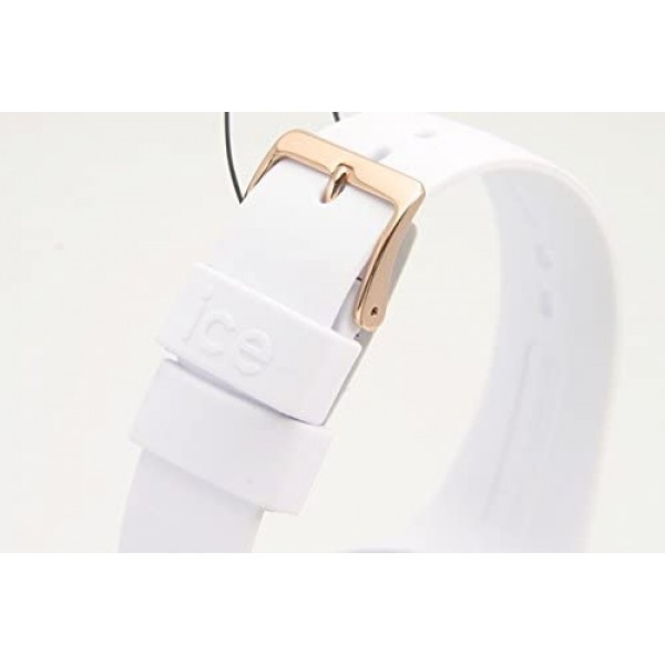Ice-Watch - ICE flower Legend - 실리콘 스트랩이 포함된 화이트 여성용 시계