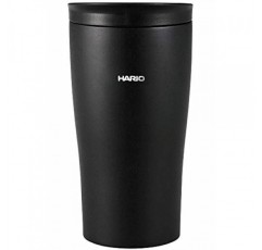 HARIO STF-300-B 텀블러, 블랙, 10.1 fl oz(300 ml), 뚜껑이 있는 보온 텀블러