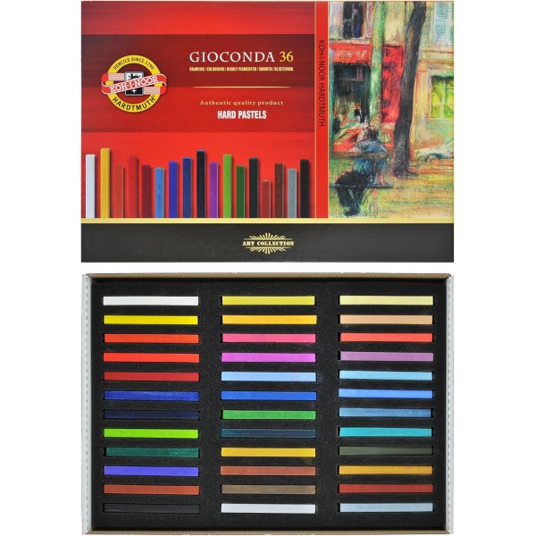 Koh-i-noor Gioconda - 36 스퀘어 하드 파스텔. Koh-I-Noor의 8115