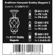 Wera Kraftform Compact Stubby Magazine 2, 6개입, 05008874001 KK Stubby Magazine 2