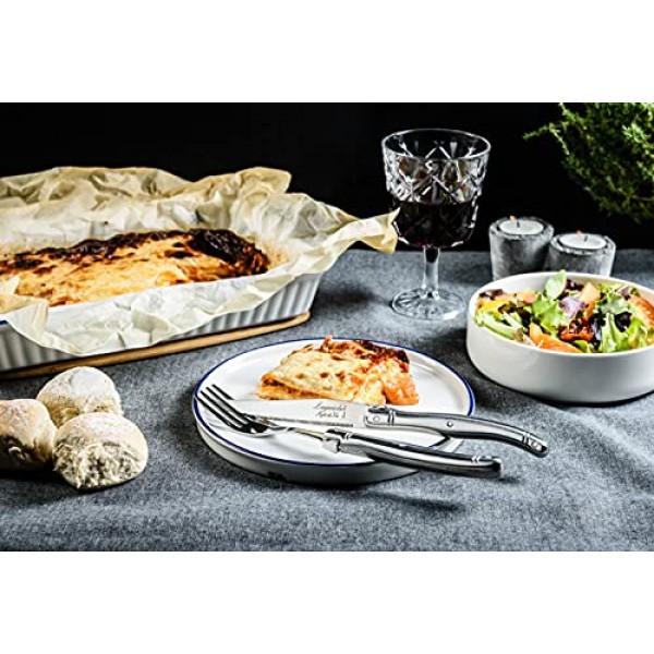 Laguiole Style de Vie 포크 프리미엄 라인, 6개 세트, 스테인리스 스틸