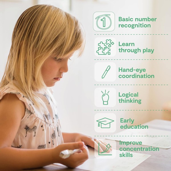 MD CREATIVE 123 Draw With Me 동물 그리는 법 배우기 미취학 아동을 위한 단계별 생일 선물 3 4 5 6 숫자 0-20