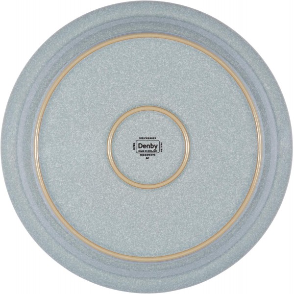 Denby 380048903 Elements 라이트 그레이 석기 디너 세트