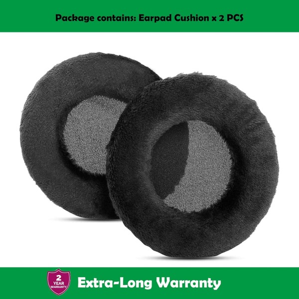 피부 친화적 인 부드러운 패브릭 폼이있는 AKG K52 K72 K92 K240 헤드셋 헤드폰 이어 패드와 호환되는 전문 교체 용 이어 패드 쿠션