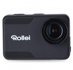 Rollei Actioncam - 4k 비디오 해상도를 지원하는 WiFi 액션 캠, 다양한 액세서리가 포함된 방수 액션 캠코더, 블랙