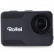 Rollei Actioncam - 4k 비디오 해상도를 지원하는 WiFi 액션 캠, 다양한 액세서리가 포함된 방수 액션 캠코더, 블랙
