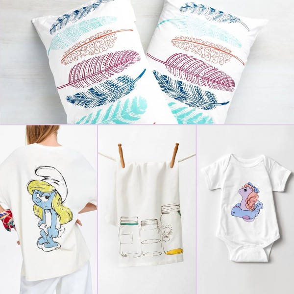 Cricut Joy 전용 XINART 펜, Cricut Mug Press/Infusible 펜과 호환되는 듀얼 팁 승화 잉크 펜 36 팩(0.4 팁 및 1.0 팁) Joy 전용 승화 잉크 펜의 열 프레스 프로젝트