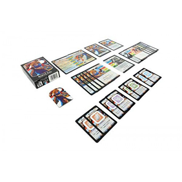 BattleCON Rheye Cal 솔로 파이터 확장 | 전술적 전투 전략 게임 | 성인과 어린이를 위한 격투 게임 | 12세 이상 | 2명의 플레이어 | 평균 플레이 시간 15~30분 | 레벨 99 게임즈에