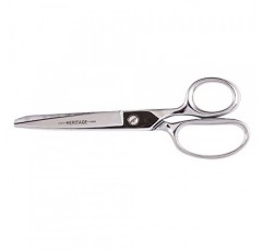 Klein Tools G108B 가위, 미국산, 직물, 캔버스, 펠트, 실크, 코드 등 절단용 무딘 팁이 있는 직선 트리머, 8-1/4인치