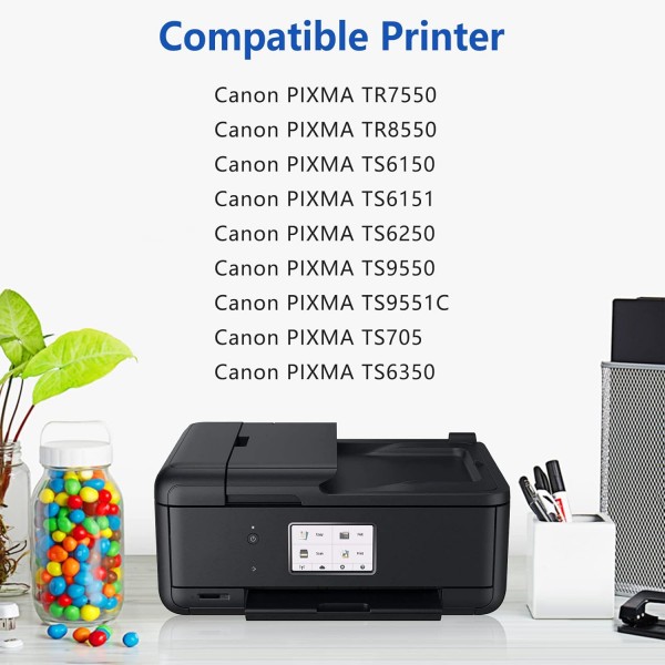 Magisink PGI-580XXL CLI-581XXL Canon 잉크 카트리지와 호환 PGI-580 CLI-581 580 581 XXL For Canon PIXMA TR7550 TR8550 TS6150 TS6151 TS6250 TS9550 TS6250 TS9550 TS9051C TS7