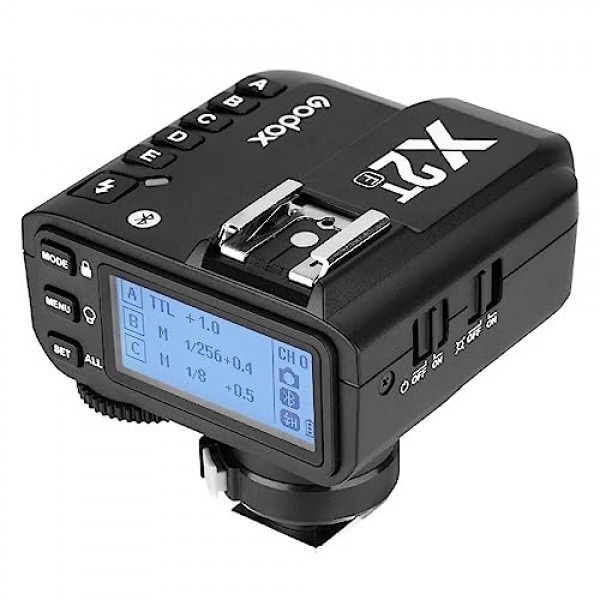 Sony용 Godox X2T-S TTL 무선 플래시 트리거, 1/8000s HSS 기능 지원, 빠른 설정을 위한 전용 그룹 버튼 5개 및 기능 버튼 3개