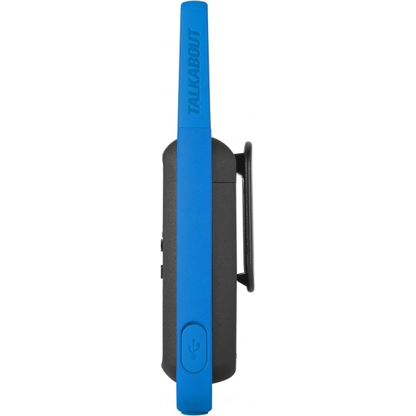 Motorola Talkabout T62 PMR 라디오(2개 세트, PMR446, 16개 채널 및 121개 코드, 범위 8km) 파란색 파란색 단일