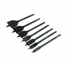 Silverline 633800 배관공 플랫 비트 세트 7pce 10 - 40mm