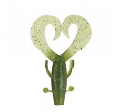 YAMAMOTO 4 Kreature 현실적인 부드러운 플라스틱 낚시 미끼 미끼(날개와 자유롭게 흐르는 스커트 포함) - 7팩