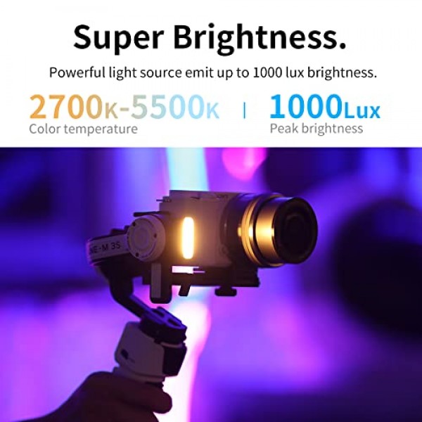 Zhiyun Crane-M3 S 미러리스 카메라, 스마트폰, 액션 카메라용 3축 핸드헬드 짐벌 안정기 올인원 디자인, Hero10/9/8 5/6/7 A6600 14 13 12 XS-Pro Max와 호환 가능