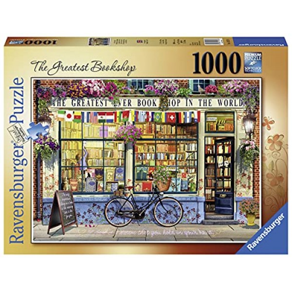 Ravensburger - 성인 및 12세 이상 어린이를 위한 최고의 서점 1000피스 직소 퍼즐
