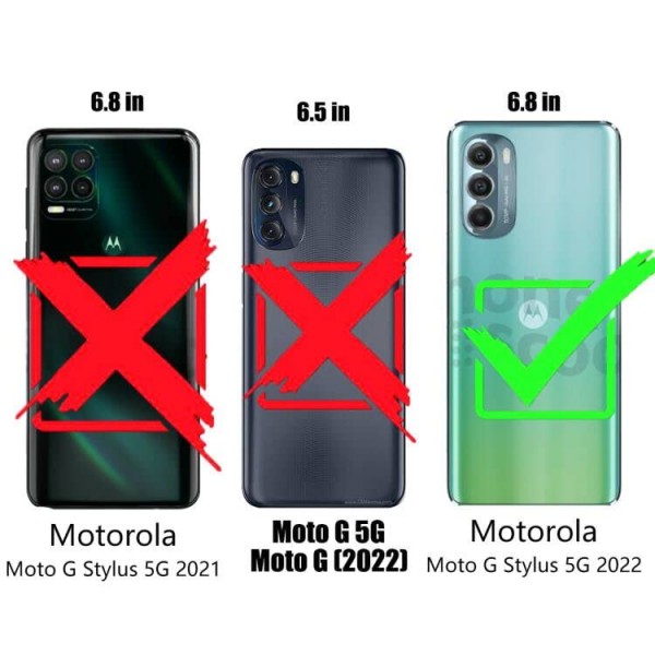 모토 G 스타일러스 5G 2022 휴대폰 케이스용 DDTKZC, 모토 G 스타일러스 5G 2022 케이스 강화 유리 보호기 광택 패턴-스파클 3 in 1 모토 G 스타일러스 5G 2022용 투명 충격 방지 