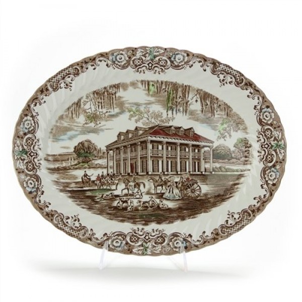 헤리티지 홀, Brown & Colors by Johnson Bros, 중국 서빙 플래터