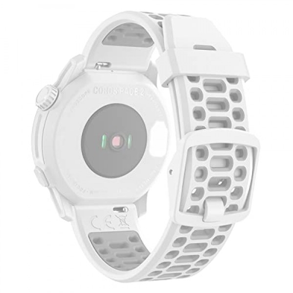 COROS PACE 3/APEX 2/PACE 2/VERTIX 2/APEX 2 PRO 시계 밴드 충전기 포트 보호 커버와 호환되는 먼지 플러그 먼지 방지 액세서리 흰색 20개(A-PACE 2/APEX/APEX 2 유형)
