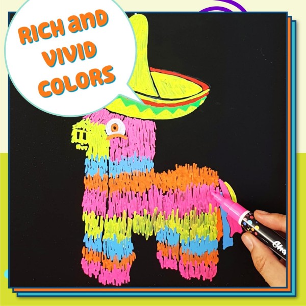 Chalkola Chalk Markers for Blackboard Washable, 10 Chalk Markers Neon 3mm 뒤집을 수 있는 팁 - 창용 분필 펜, 칠판, 화이트보드 및 유리 펜 - 성인 및 어린이용 분필 마커 미세 팁 - 3mm