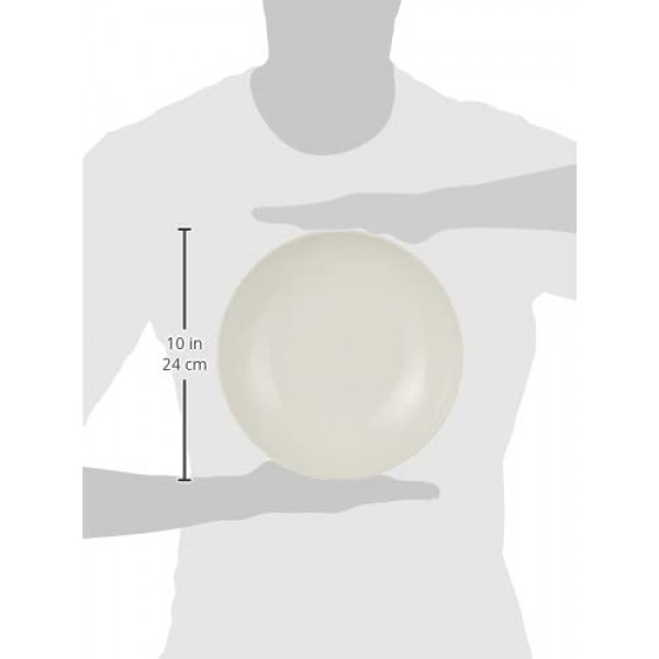 Villeroy & Boch For Me 파스타 그릇, 9.25인치/37온스, 프리미엄 도자기, 화이트