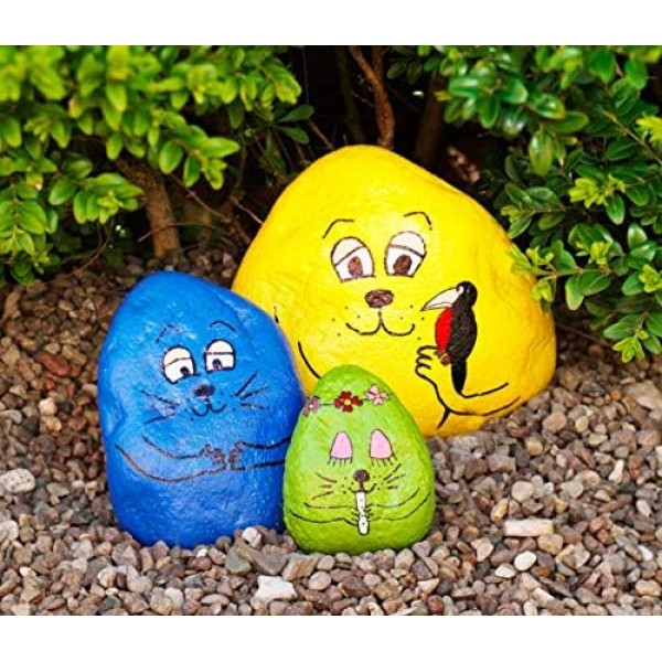 Panduro 아크릴 마커 12 팩 아크릴 락 페인팅 펜 방수 야외 페인트 영구 마커 DIY Craft Painting