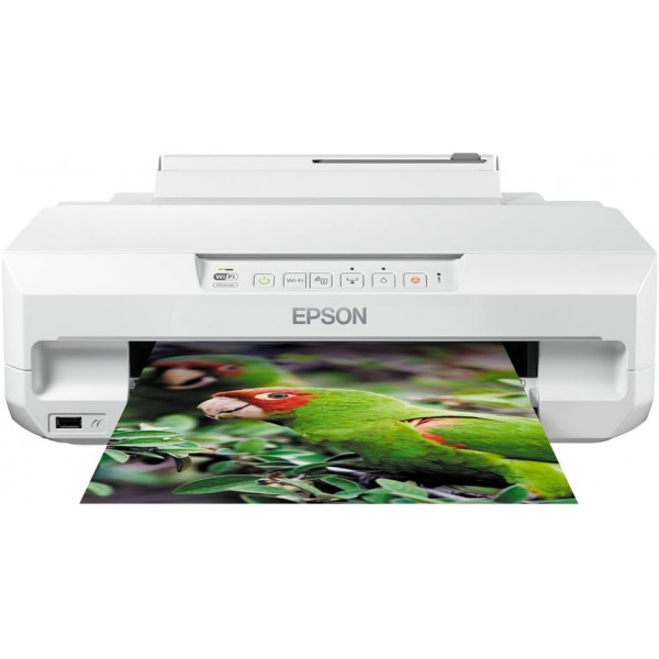 Epson Expression Photo XP-55 Wi-Fi 프린터, 흰색, Amazon Dash Replenishment Ready 및 24 시리즈 Elephant Claria Photo HD 멀티팩 잉크 카트리지 XP55 + 잉크 카트리지