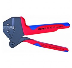 KNIPEX 97 43 05 교환 가능한 압착 프로파일용 압착 시스템 플라이어