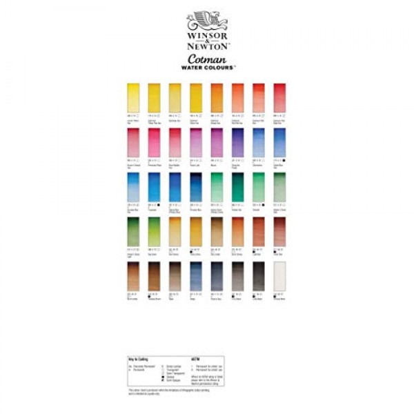 Winsor & Newton Cotman 수채화 물감, 8ml(0.27-oz) 튜브, 코발트 블루 색상