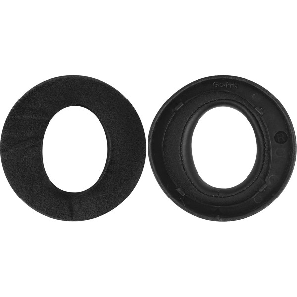 Sony Playstation 5 Pulse 3D PS5 무선 헤드폰 이어 패드, 헤드셋 이어 패드 교체 부품(검은색)과 호환되는 Geekria Comfort 하이브리드 벨루어 교체용 이어 패드