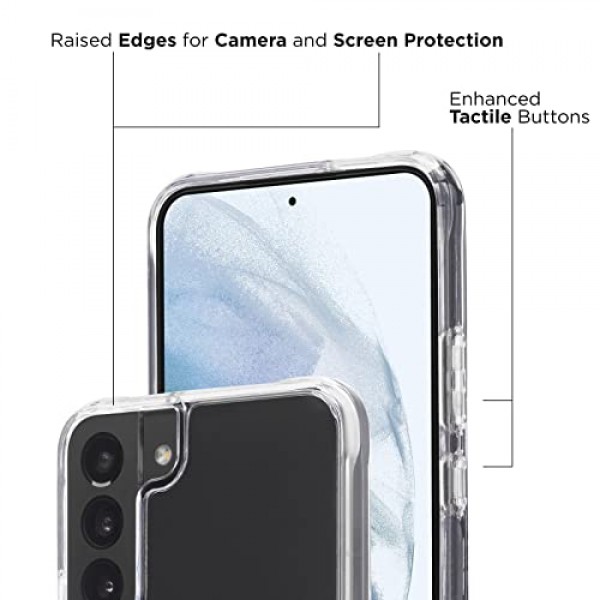 Case-Mate - 트윙클 옴브레 - Samsung Galaxy S22 Plus용 케이스 - 반사 포일 요소 - 10피트 낙하 방지 - 6.6인치 - 스타더스트