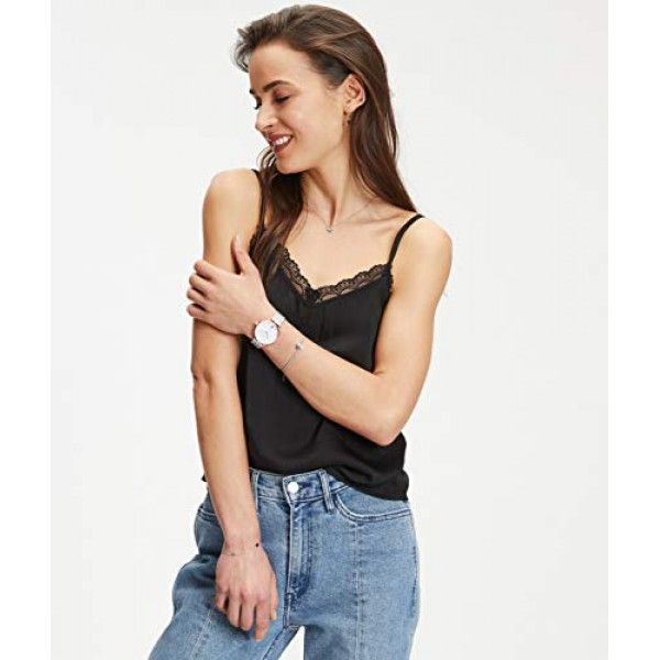 Tamaris 여성용 스테인레스 스틸 후프 이어링