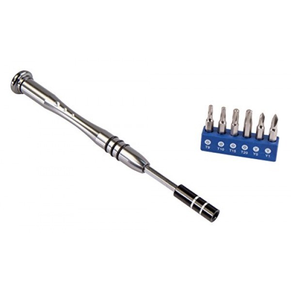 시력 조정, 안경 수리 및 전자 제품용 보관 케이스가 포함된 휠러 정밀 마이크로 드라이버 세트