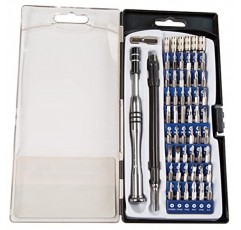 시력 조정, 안경 수리 및 전자 제품용 보관 케이스가 포함된 휠러 정밀 마이크로 드라이버 세트