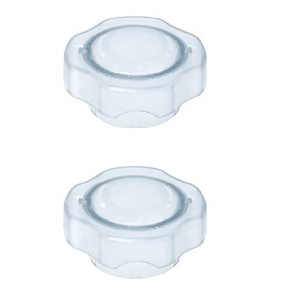 Vita-mix 64온스 로우 프로파일 컨테이너 플러그 맞춤 음료 기계 Pro750 Pro300 로우 프로파일 64온스 컨테이너(2개)용 뚜껑 플러그 교체 부품
