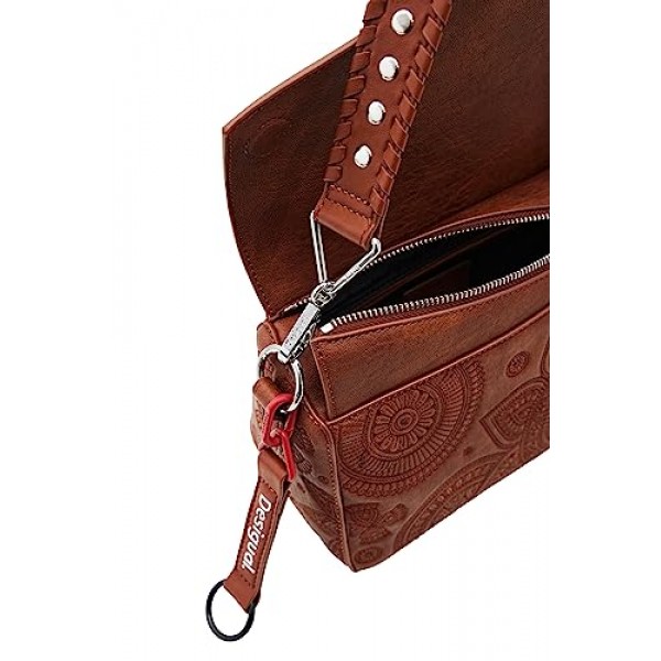 Desigual Women's BOLS_Dejavu 푸켓 미니, 브라운, 브라운