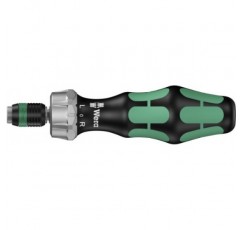 Wera - 5051461001 Kraftform 816 RA Bitholding 래칫 드라이버, 1/4 헤드