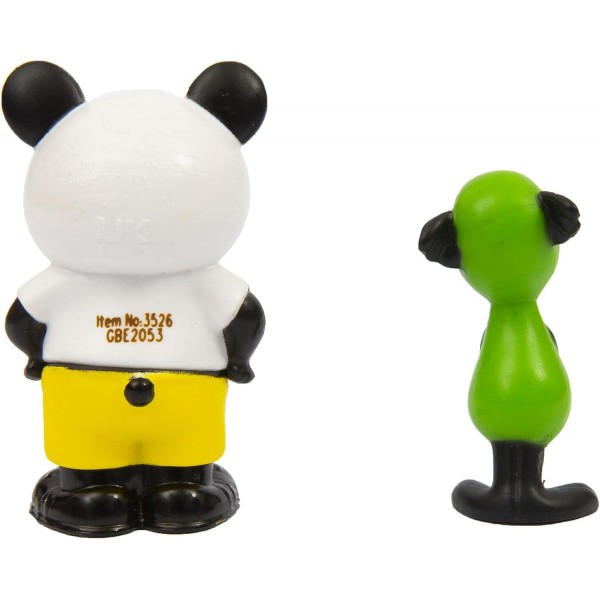 Giochi Preziosi Bing 미니 피규어 2개 세트, 밝은 색상의 Pando 및 가제트, 작은 손에 적합한 크기, 18개월 이상 여아용, BNG00L02, 멀티 컬러