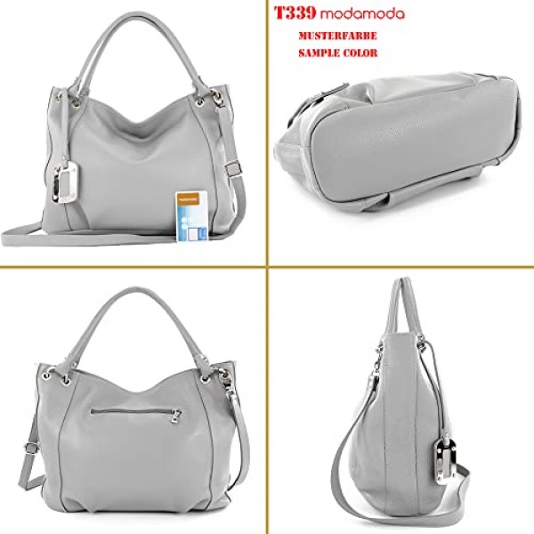 modamoda de - T339 - 이탈리안 가죽 숄더백 쇼퍼