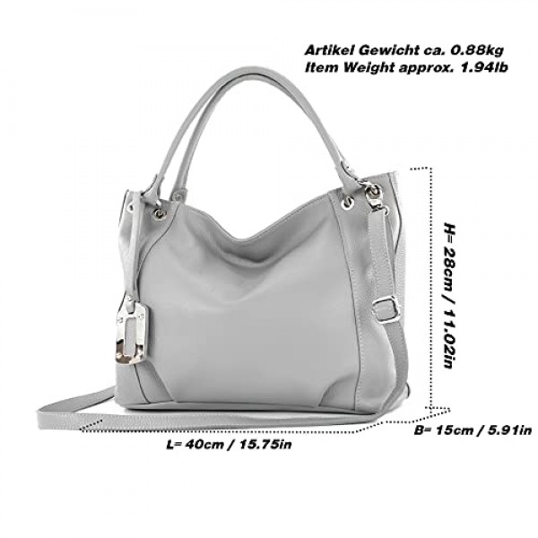 modamoda de - T339 - 이탈리안 가죽 숄더백 쇼퍼