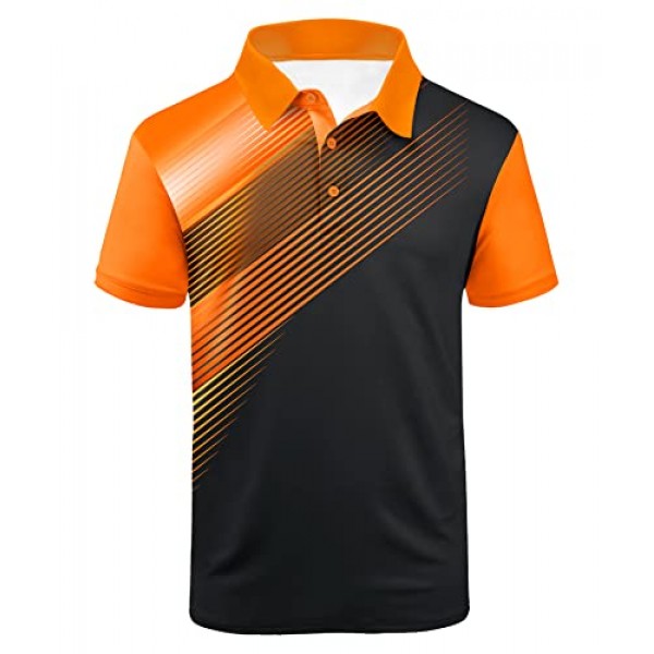 SCODI 골프 폴로 셔츠 남성용 캐주얼 반소매 폴로 운동용 데일리 칼라 셔츠 테니스 티셔츠