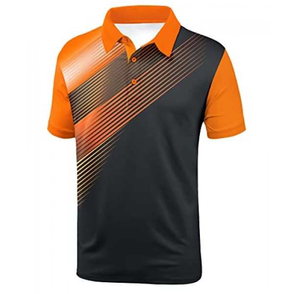 SCODI 골프 폴로 셔츠 남성용 캐주얼 반소매 폴로 운동용 데일리 칼라 셔츠 테니스 티셔츠