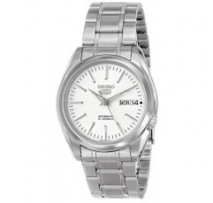 SEIKO 남성용 연중 자동 시계, 스테인리스 스틸 스트랩, 실버, 20(모델: SNKL41K1)